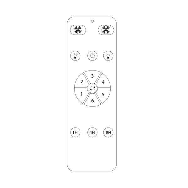 Stropní svítidlo s časovačem/s ventilátorem ve světle přírodní barvě ø 13 cm Achilia – SULION-image-3