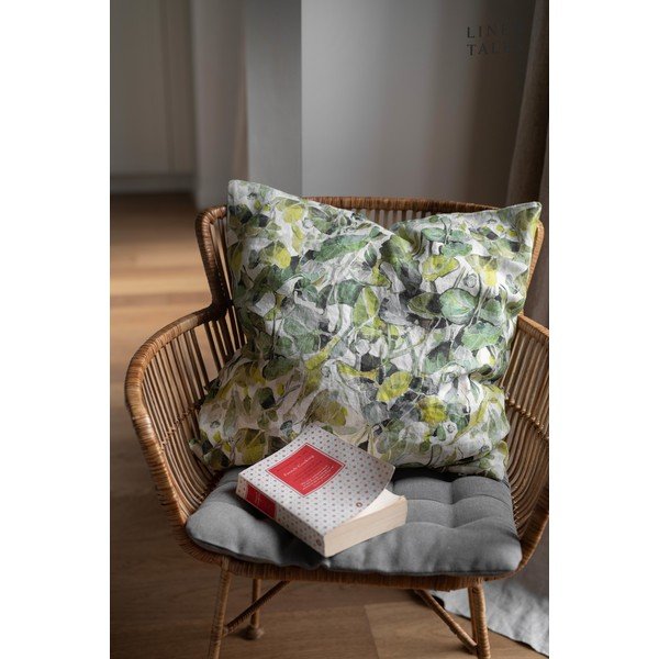 Lněný povlak na polštář 40x40 cm Lotus – Linen Tales-image-3