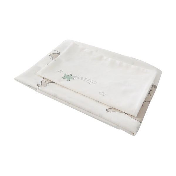 Bavlněné dětské povlečení do postýlky 80x80 cm Strenenzauber – Roba-image-3