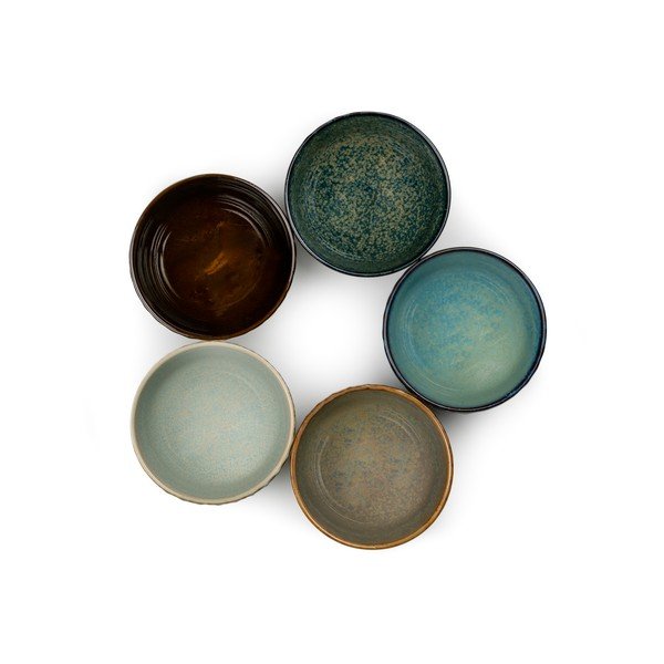 Porcelánové šálky v sadě 5 ks 200 ml Sara – Bredemeijer-image-3