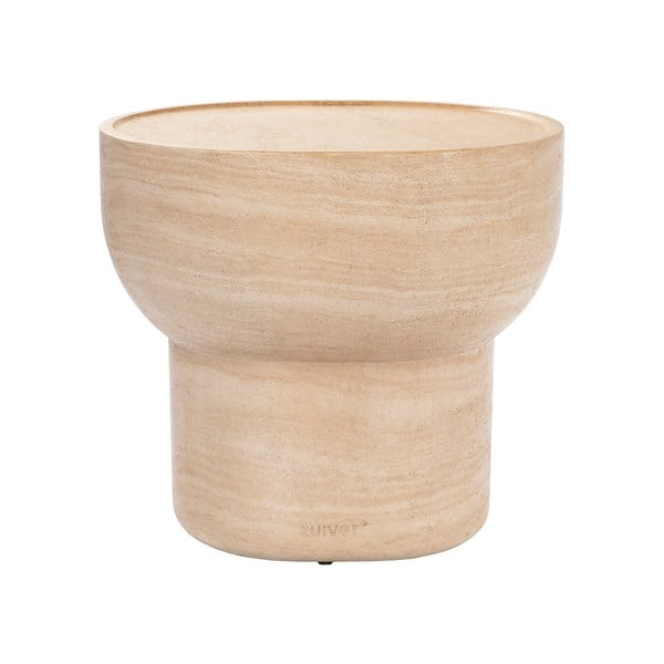 Odkládací stolek v dekoru kamene 42x50 cm Noble – Zuiver-image-3