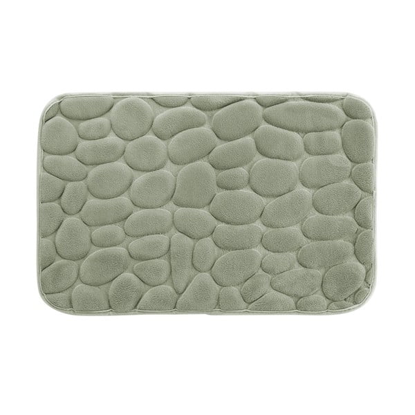 Zelená koupelnová předložka 50x80 cm Ricochet – douceur d'intérieur