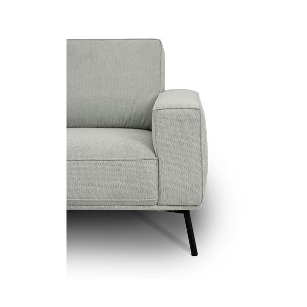 Světle šedá žinylková rohová pohovka (levý roh/do L) Amsterdam – Scandic-image-4