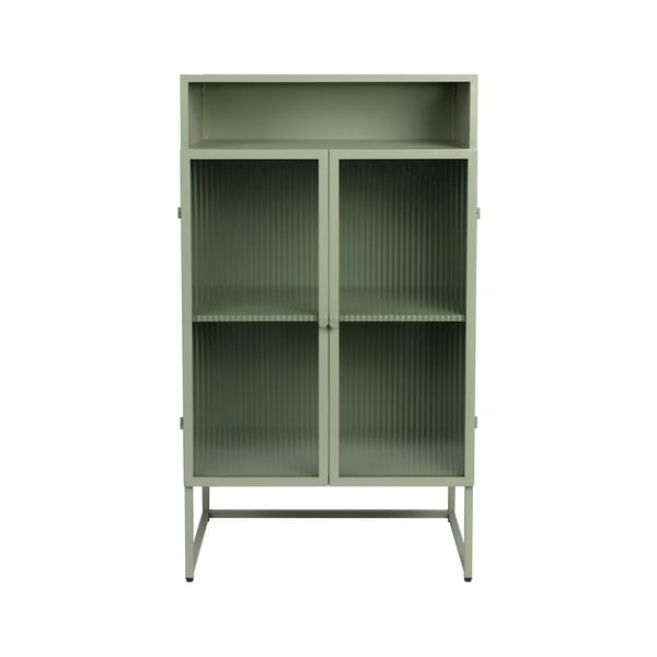 Zelená vitrína 60x105 cm Herbe – White Label