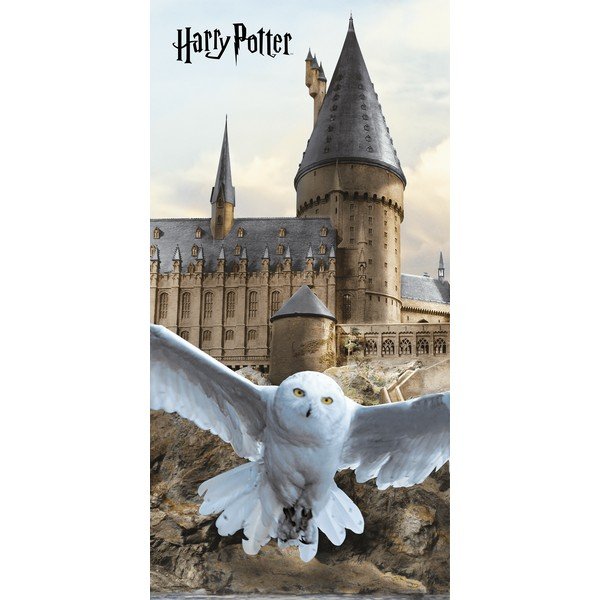 Bavlněná dětská osuška 70x140 cm Harry Potter "Hedwig" – Jerry Fabrics