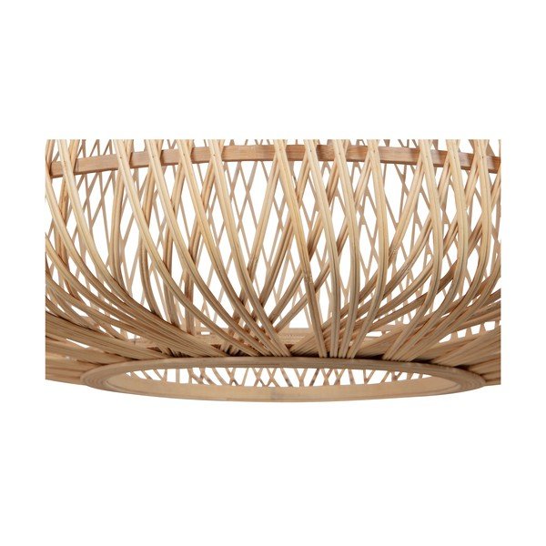 Přírodní závěsná lampa z bambusu WOOOD Moza, ø 36 cm-image-1