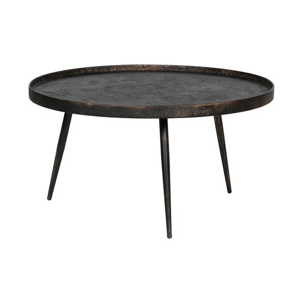 Černý konferenční stolek BePureHome Bounds, ø 76 cm-image-2