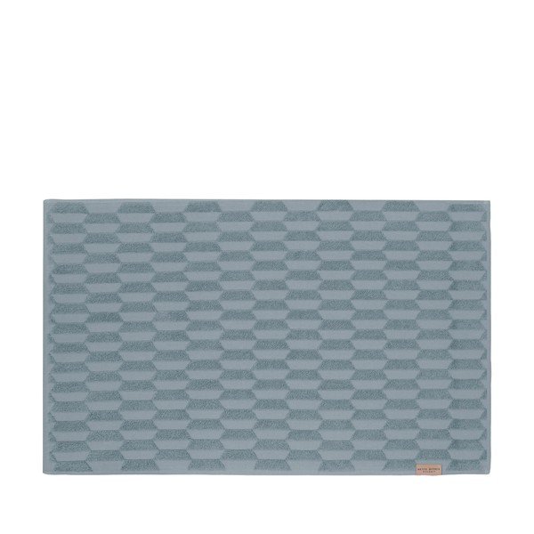 Světle zelená koupelnová předložka 50x80 cm Geo – Mette Ditmer Denmark