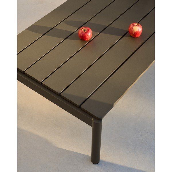 Kovový zahradní konferenční stolek 63x149 cm Sorells – Kave Home-image-2