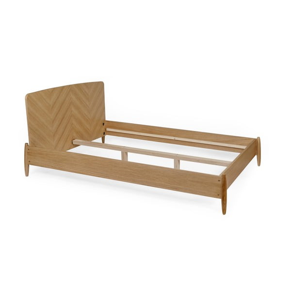 Dvoulůžková postel Woodman Farsta Herringbone, 140 x 200 cm-image-4