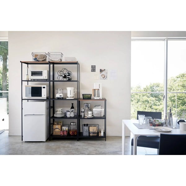 Matně černý ocelový regál 60x90x46,5 cm Tower – YAMAZAKI-image-3