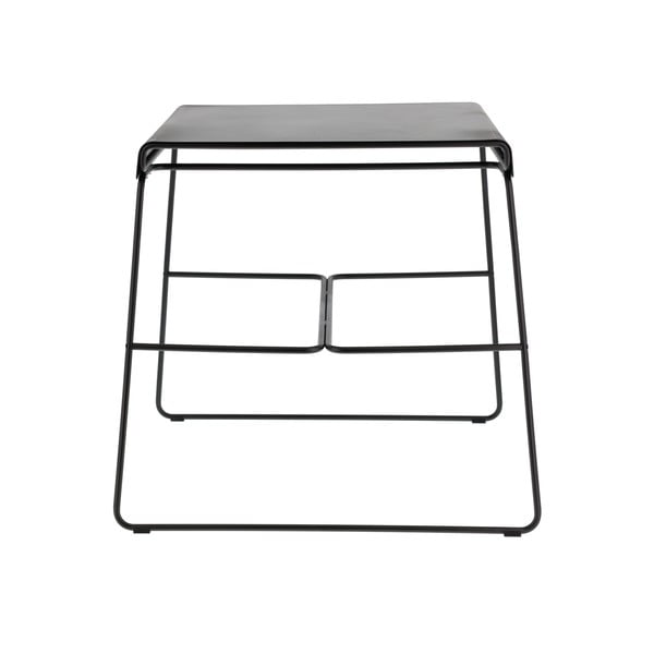 Černý kovový jídelní stůl 58x75 cm A-Café – Zone-image-2