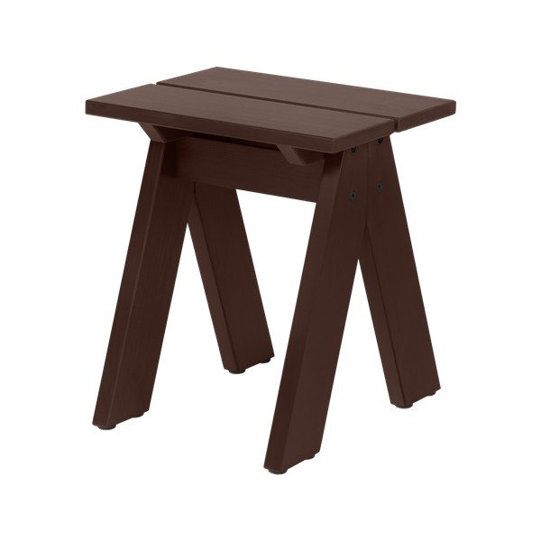 Tmavě hnědá dřevěná zahradní židle Navo – noo.ma