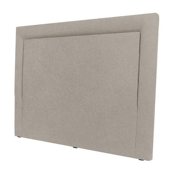 Krémové čelo postele Mazzini Sofas Ancona, 140 x 120 cm-image-3