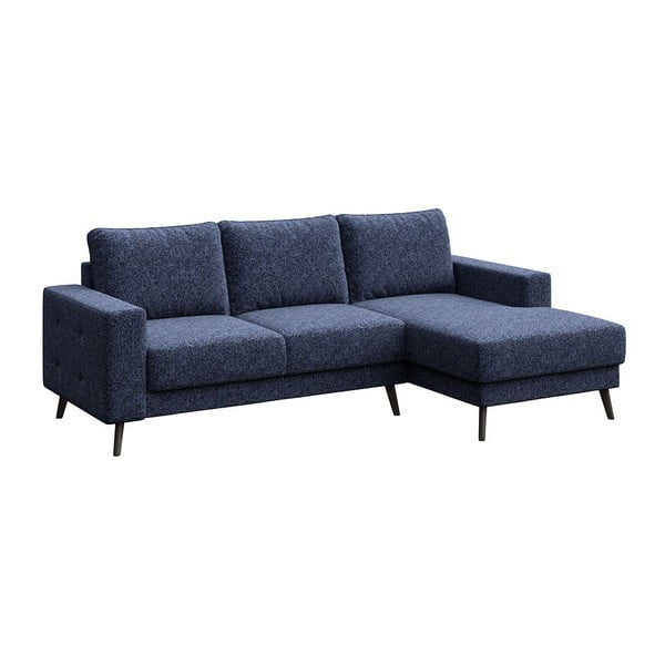 Tmavě modrá rohová pohovka (pravý roh) Fynn – Ghado-image-2