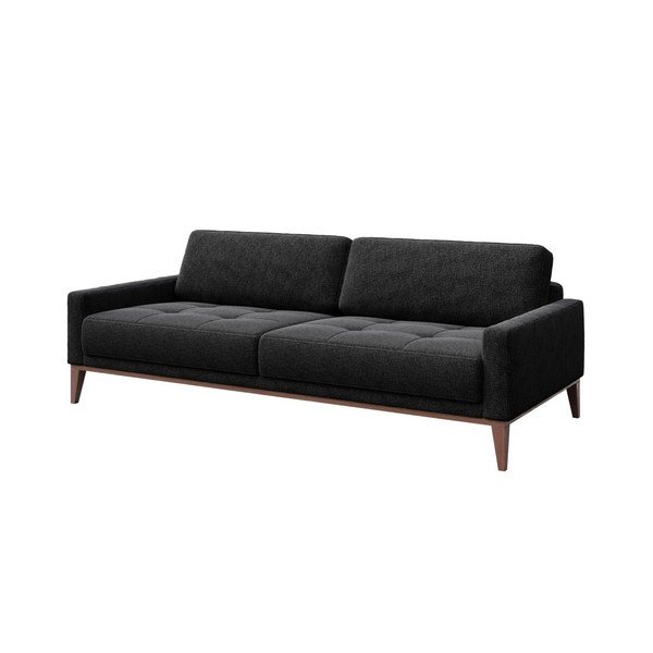 Antracitově šedá pohovka MESONICA Musso Tufted, 210 cm-image-2