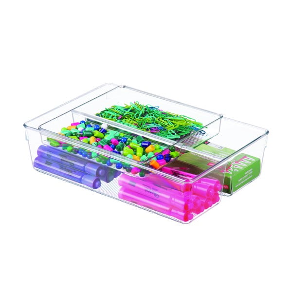 2patrový organizér do kuchyňských zásuvek iDesign Linus, 31 x 20 cm-image-4