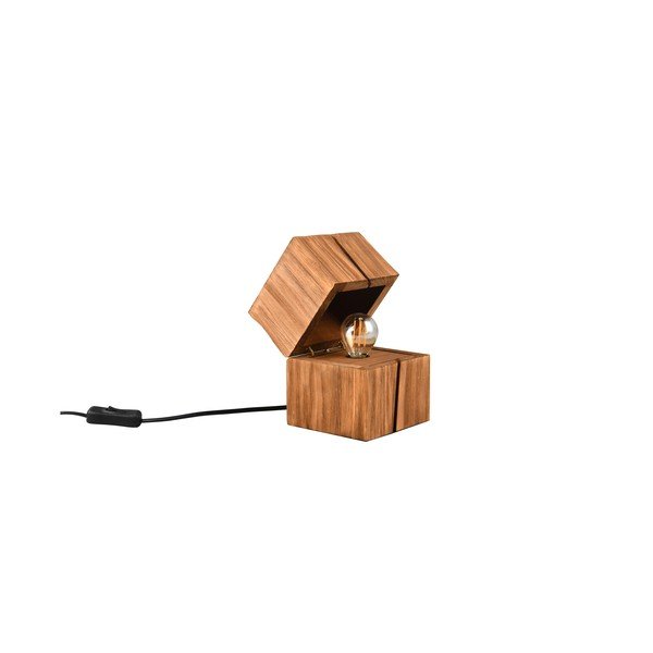 Hnědá stolní lampa (výška 16 cm) Treasure – Trio-image-1