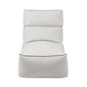 Světle šedé zahradní lehátko Blomus Cloud