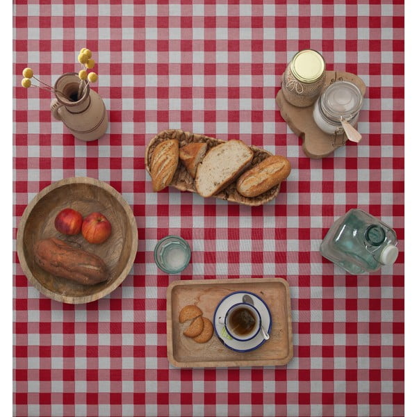 Ubrus Really Nice Things Red Vichy, 140 x 140 cm-image-2