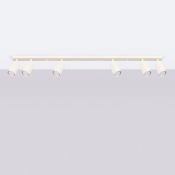 Krémové bodové svítidlo 6x117 cm Etna – Sollux-image-4