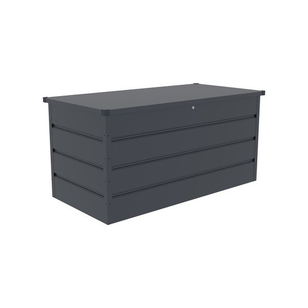 Antracitový zahradní úložný box Max F – Rojaplast-image-4