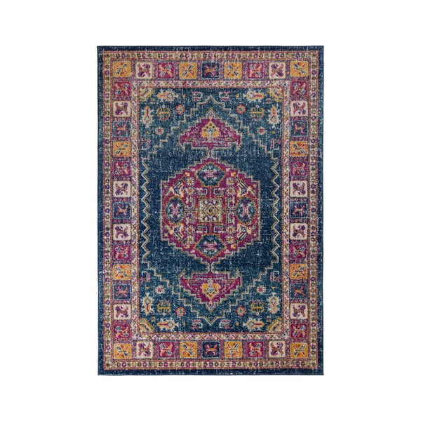 Modrý koberec Flair Rugs Urban Traditional, 133 x 185 cm