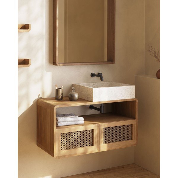 Umyvadlo z terrazzo Kave Home Sunday, 45 x 40 cm-image-4
