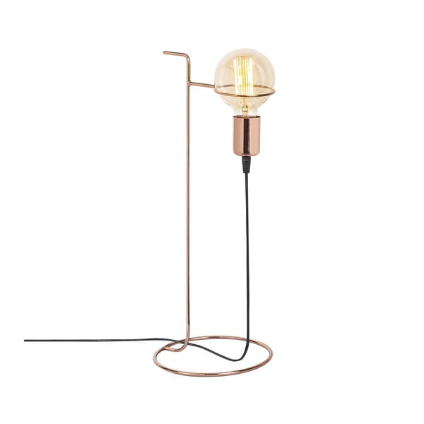 Kovová stolní lampa v měděné barvě Opviq lights Ersi