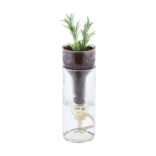 Skleněný květináč se samozávlahou Esschert Design