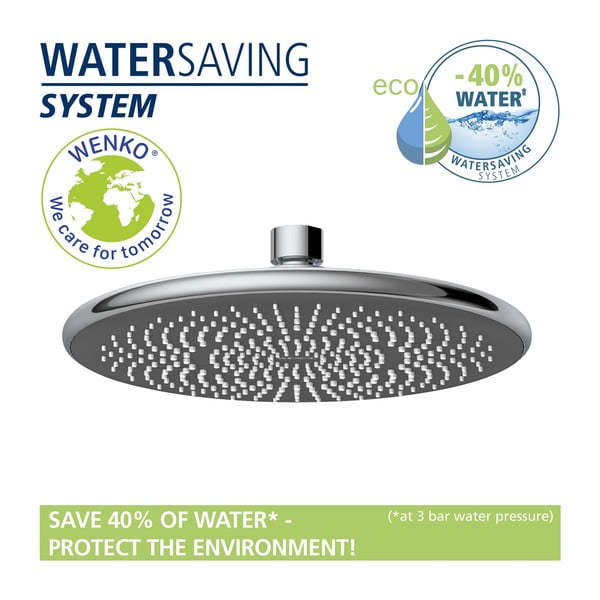 Sprchová hlavice ø 22,5 cm Water Saving – Wenko-image-3