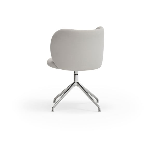 Světle šedé čalouněné jídelní křeslo Mogi – Teulat-image-3