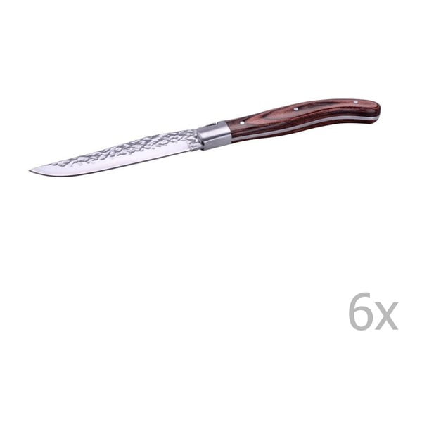 Sada 6 nožů Laguiole Évariste
