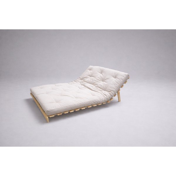 Béžová rozkládací pohovka 160 cm Roots - II. jakost – Karup-image-4