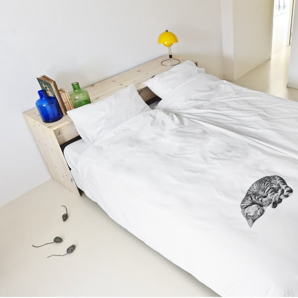 Bavlněné povlečení na dvoulůžko Snurk Ollie, 200 x 200 cm-image-1