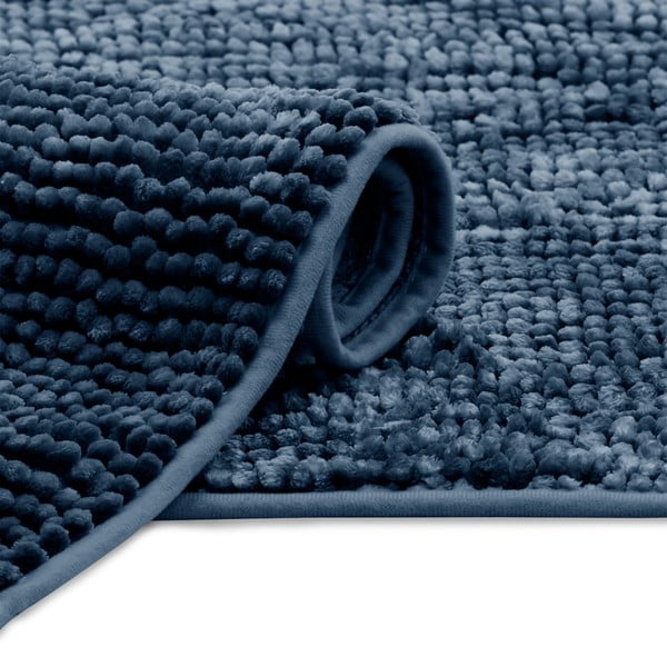 Tmavě modrá koupelnová předložka 70x120 cm Bati – Restilo-image-2