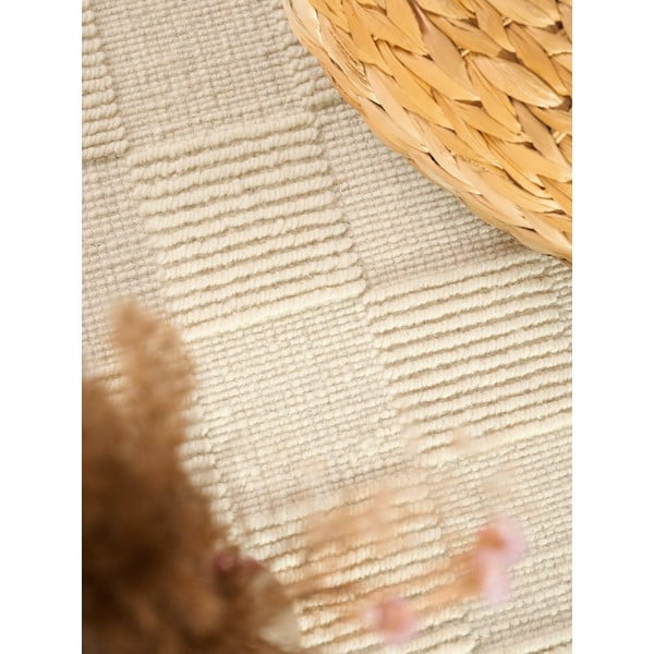 Krémový ručně tkaný vlněný běhoun 80x200 cm Scala – Villeroy&Boch-image-4