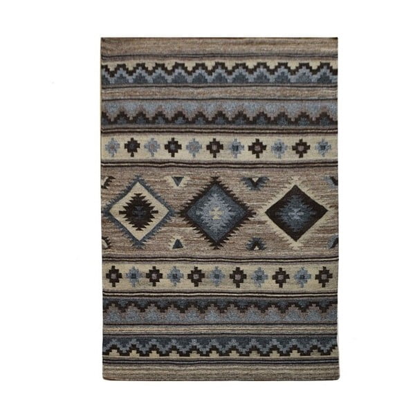Ručně tkaný koberec Bakero Kilim Natural 32, 240 x 155 cm