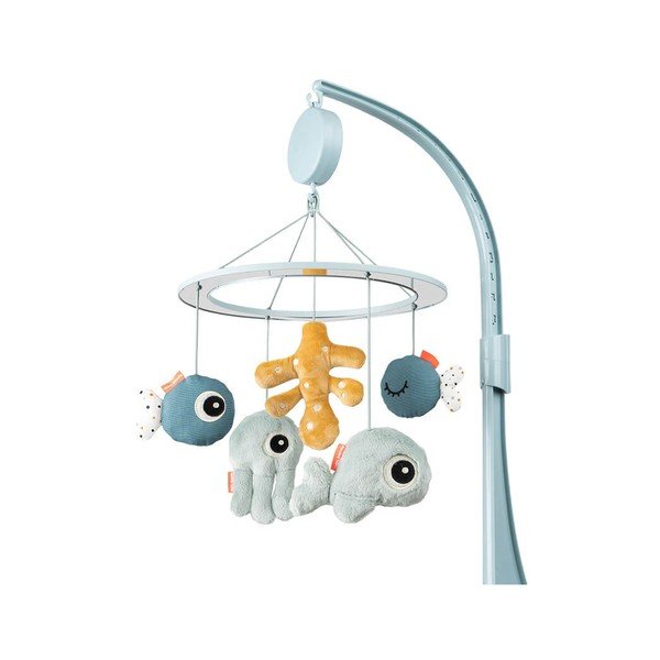 Modrý hudební kolotoč nad postýlku Done by Deer Sea Friends-image-1