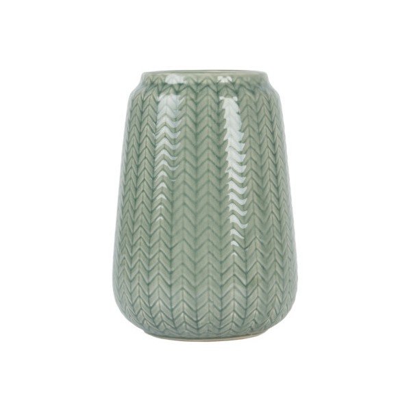 Malá zelená váza ETH Knitted