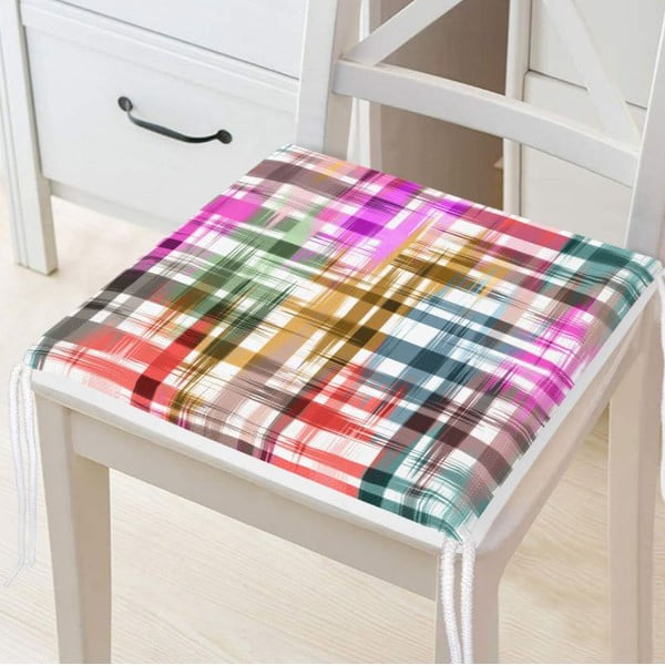 Podsedák 40x40 cm Colour Crisscross – Mila Home-image-1