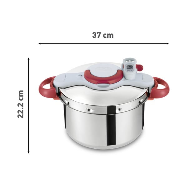 Tlakový  nerezový hrnec 6 l Clipso Minut Perfect – Tefal-image-3