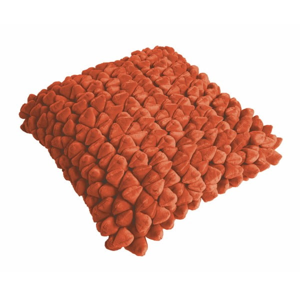 Oranžový polštář ZicZac Pebble, 45 x 45 cm