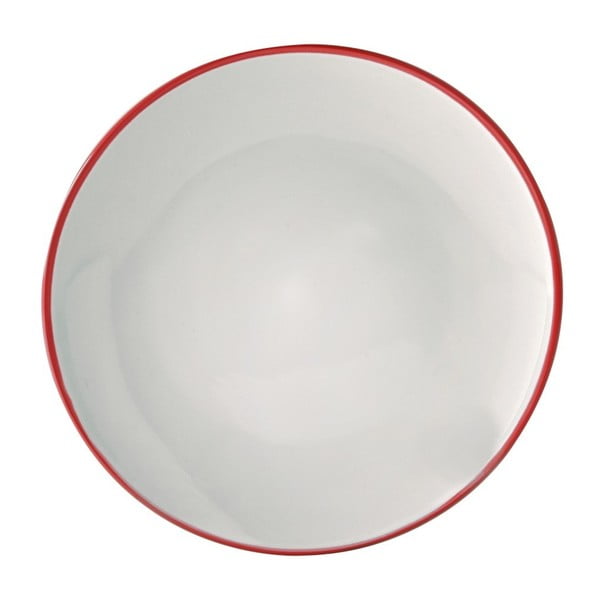 Červený jídelní talíř Price & Kensington Cosmos, ⌀ 26,5 cm