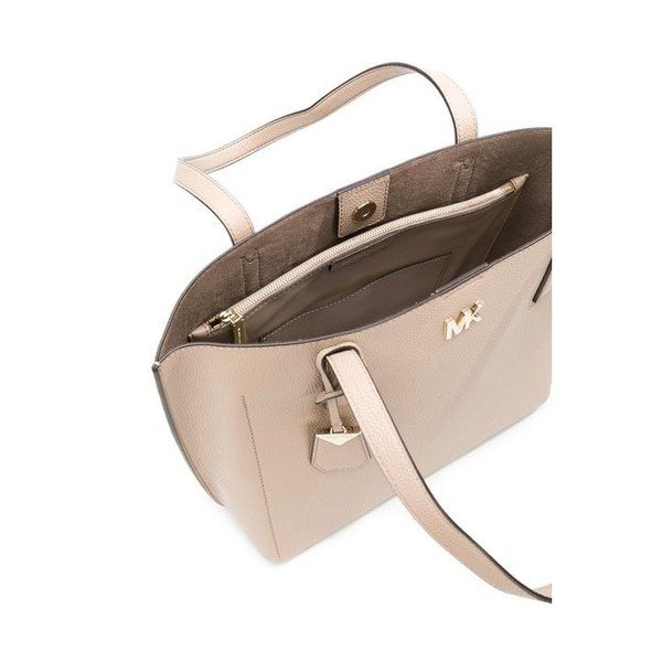 Světle hnědá kožená kabelka Michael Kors Ana-image-1