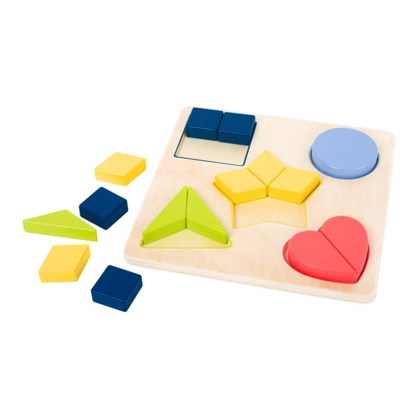 Dětská dřevěná edukativní hra Legler Puzzle