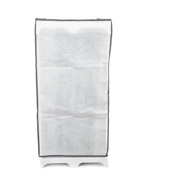 Černobílý textilní botník Compactor Shoes, 25 přihrádek-image-4