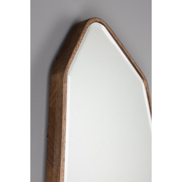 Nástěnné zrcadlo s dřevěným rámem 39,5x90 cm Basil – Dutchbone-image-2