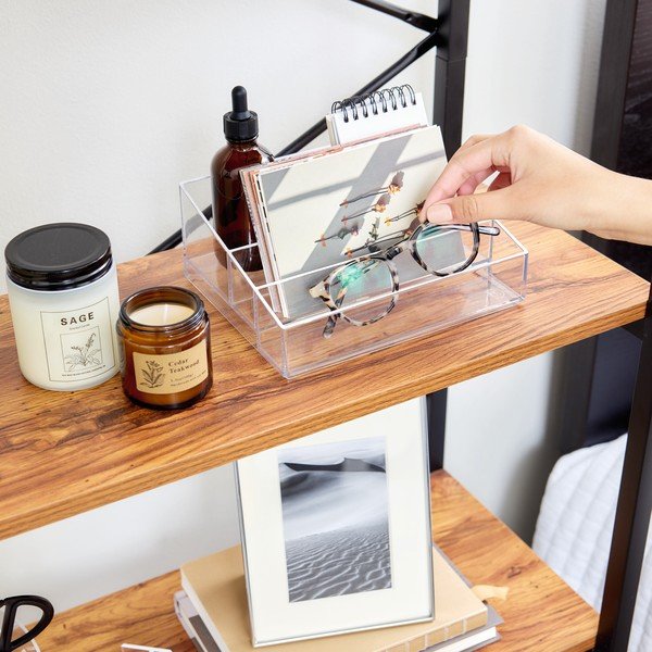 Koupelnový organizér na kosmetiku z recyklovaného plastu Nail Station – iDesign-image-4