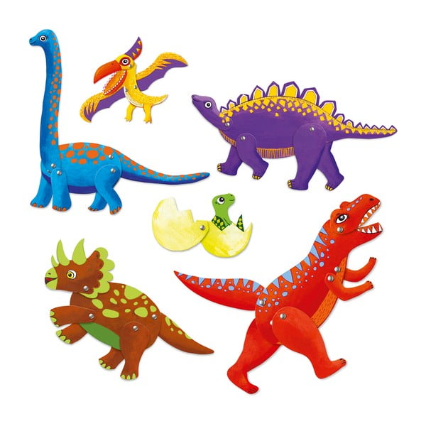 Dětské loutky Djeco Dinosauři